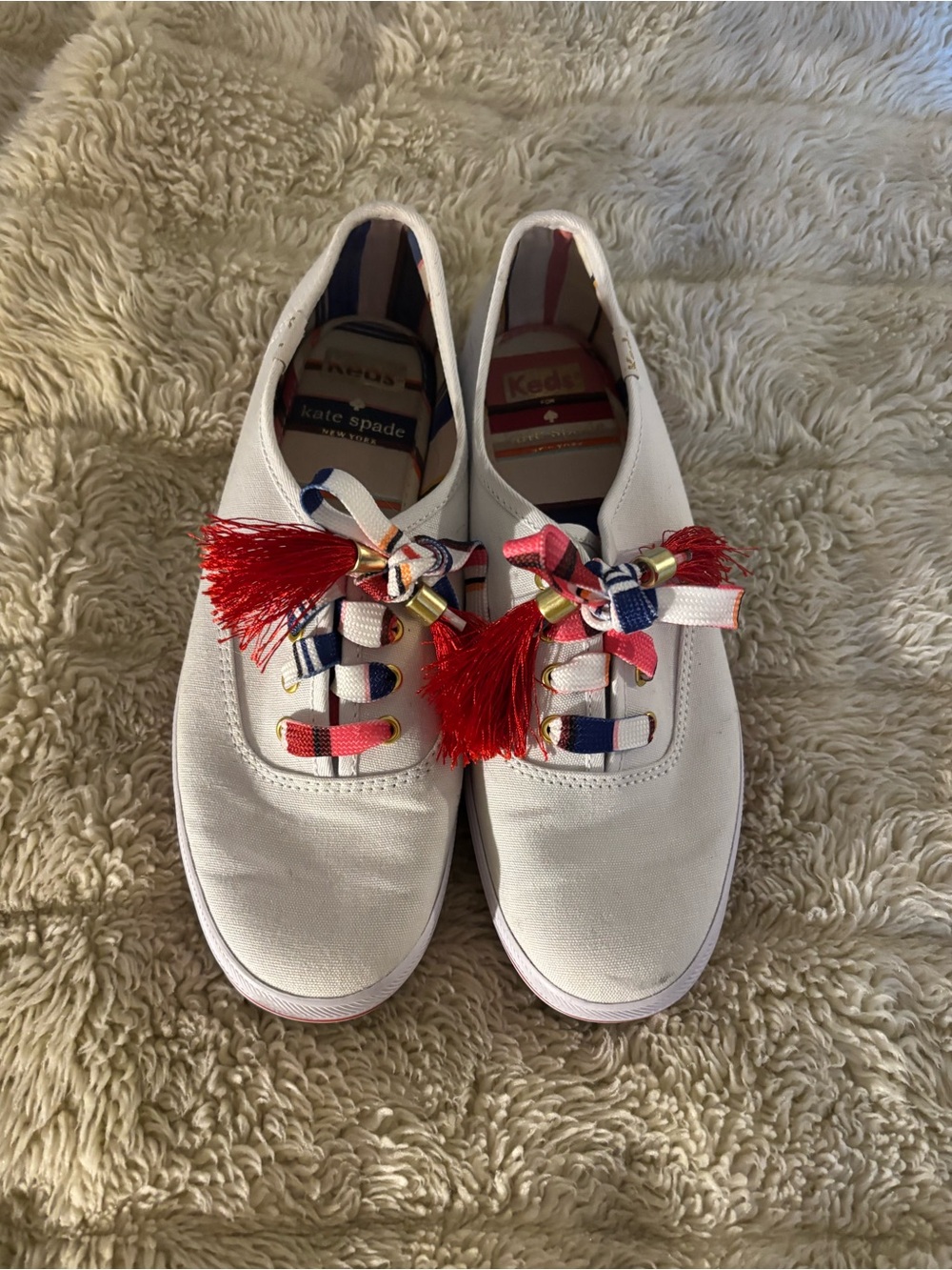 Keds x Kate Spade New York Canvas Sneakers ~ Size 6